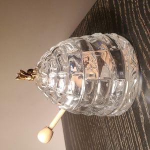 Glass Bee Hive Jar: Brand New